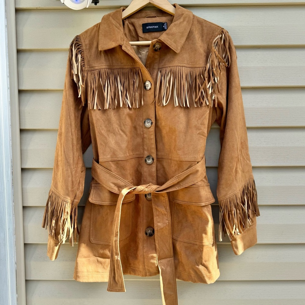 Minkpink We the Free Fringe Jacket - Picture 9 of 10